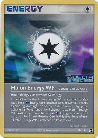 Holon Energy WP (106/113) (Stamped) [EX: Delta Species] | Exor Games Truro