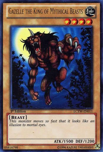 Gazelle the King of Mythical Beasts [LCYW-EN011] Ultra Rare | Exor Games Truro