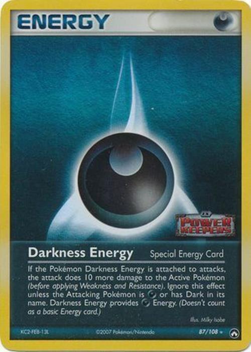 Darkness Energy (87/108) (Stamped) [EX: Power Keepers] | Exor Games Truro