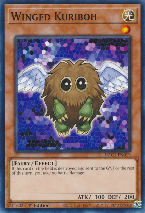 Winged Kuriboh [HAC1-EN013] Common | Exor Games Truro