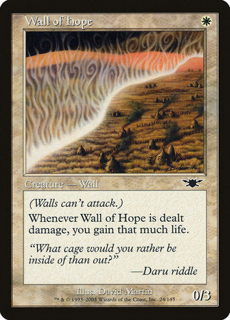 Wall of Hope [Legions] | Exor Games Truro