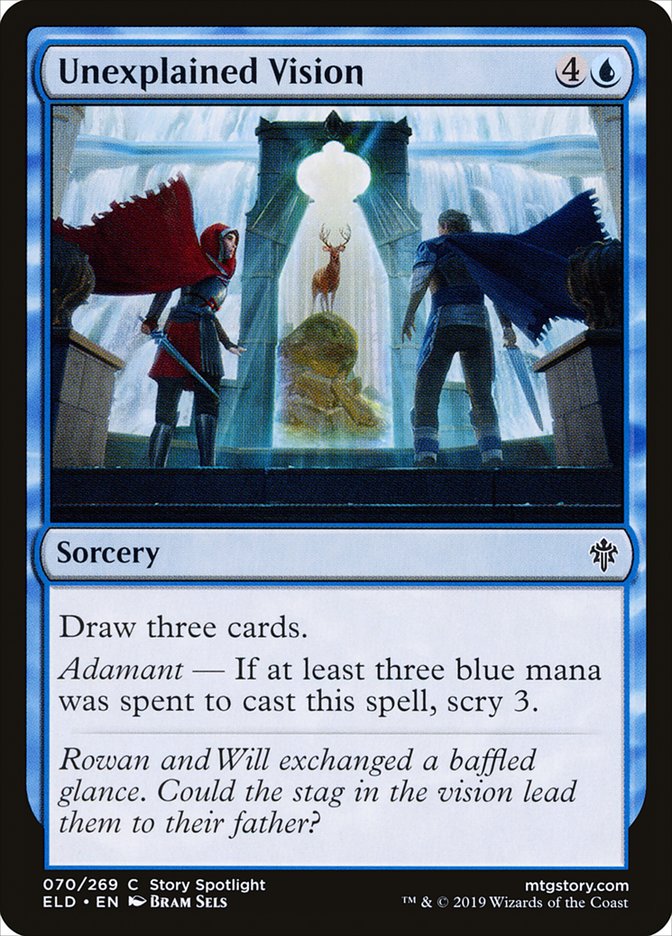 Unexplained Vision [Throne of Eldraine] | Exor Games Truro