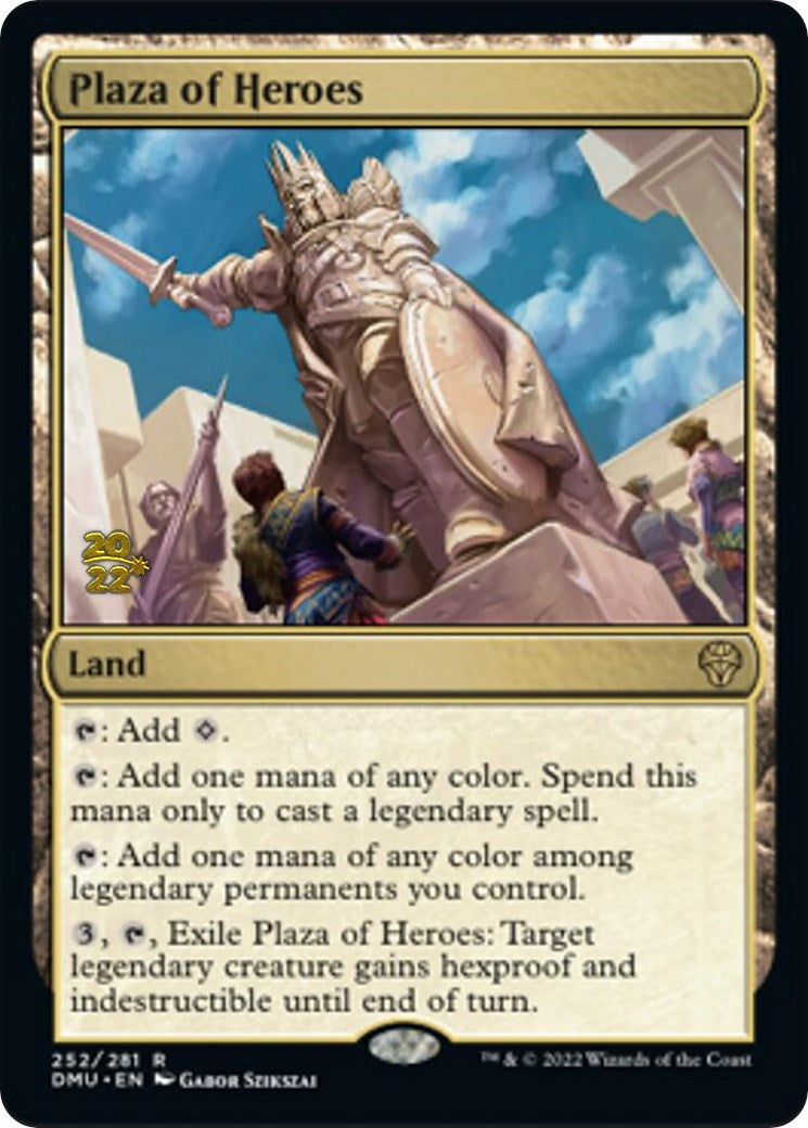 Plaza of Heroes [Dominaria United Prerelease Promos] | Exor Games Truro