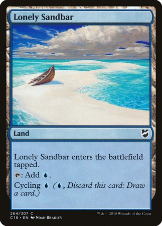 Lonely Sandbar [Commander 2018] | Exor Games Truro