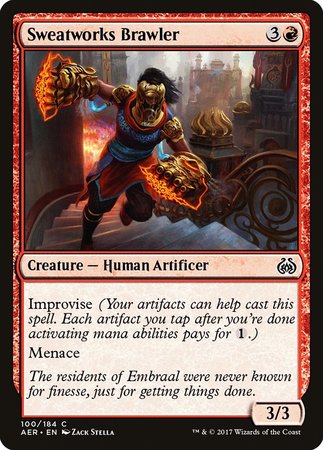 Sweatworks Brawler [Aether Revolt] | Exor Games Truro