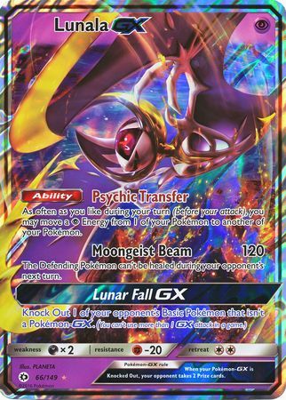 Lunala GX (66/149) (Jumbo Card) [Sun & Moon: Base Set] | Exor Games Truro