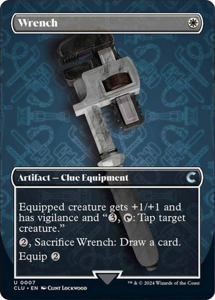 Wrench (Borderless) [Ravnica: Clue Edition] | Exor Games Truro