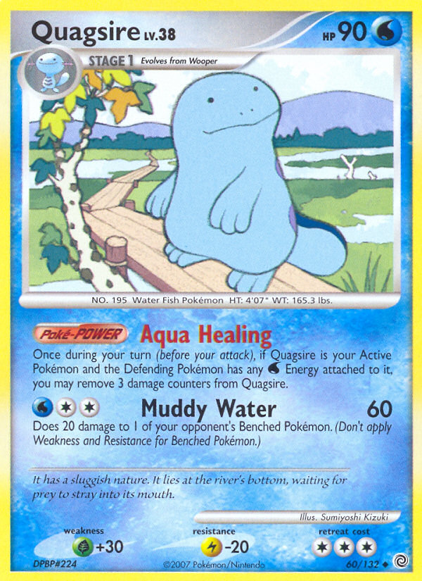 Quagsire (60/132) [Diamond & Pearl: Secret Wonders] | Exor Games Truro