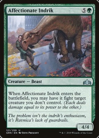 Affectionate Indrik [Guilds of Ravnica] | Exor Games Truro