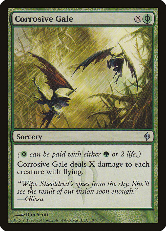 Corrosive Gale [New Phyrexia] | Exor Games Truro