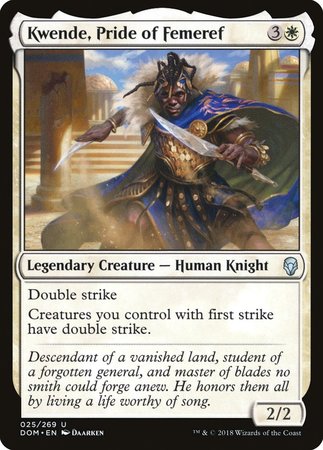 Kwende, Pride of Femeref [Dominaria] | Exor Games Truro