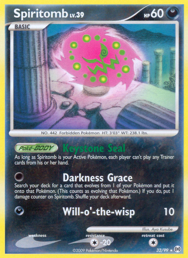 Spiritomb (32/99) [Platinum: Arceus] | Exor Games Truro