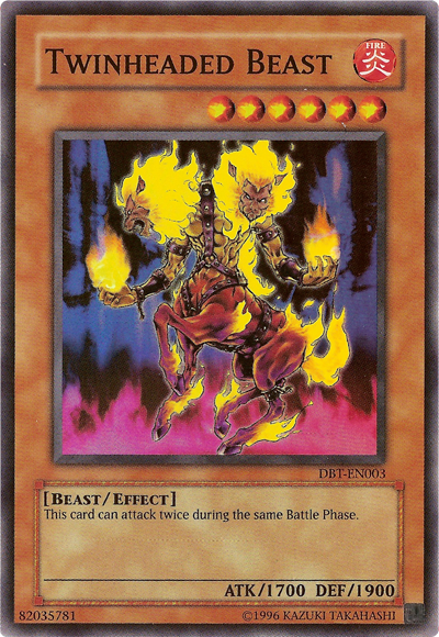 Twinheaded Beast [DBT-EN003] Super Rare | Exor Games Truro