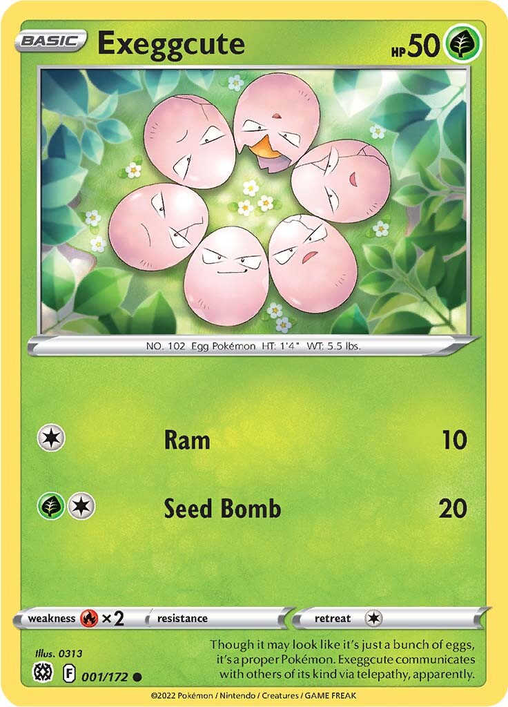 Exeggcute (001/172) [Sword & Shield: Brilliant Stars] | Exor Games Truro