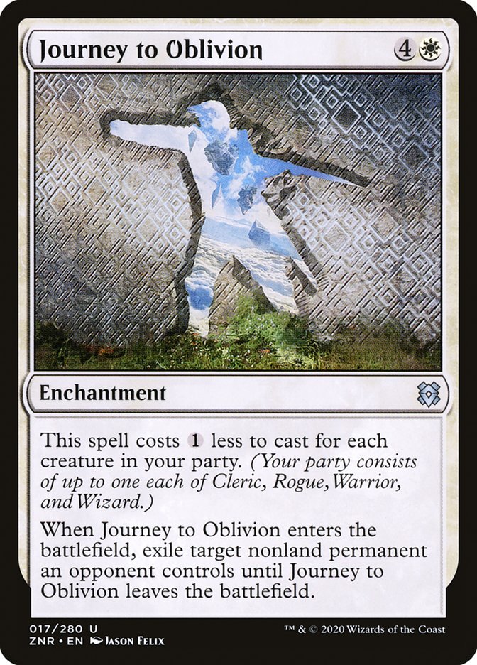 Journey to Oblivion [Zendikar Rising] | Exor Games Truro
