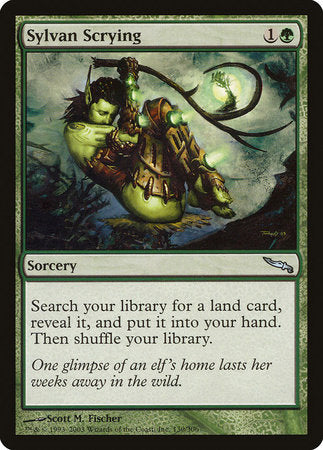 Sylvan Scrying [Mirrodin] | Exor Games Truro