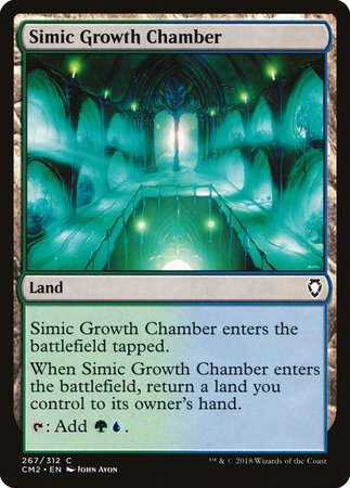 Simic Growth Chamber [Commander Anthology Volume II] | Exor Games Truro