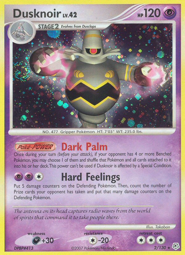 Dusknoir (2/130) [Diamond & Pearl: Base Set] | Exor Games Truro