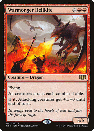 Warmonger Hellkite [Commander 2014] | Exor Games Truro