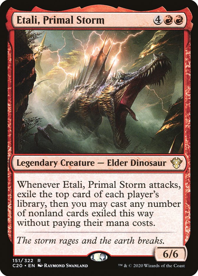 Etali, Primal Storm [Commander 2020] | Exor Games Truro