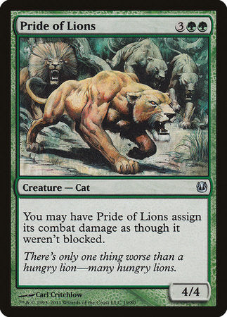 Pride of Lions [Duel Decks: Ajani vs. Nicol Bolas] | Exor Games Truro