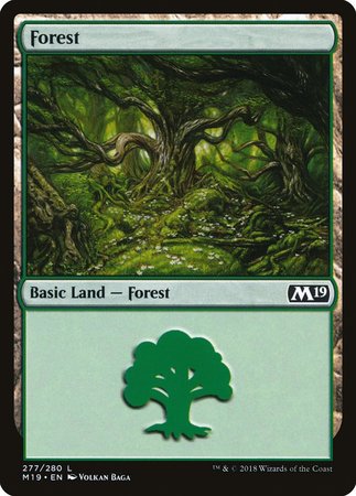 Forest (277) [Core Set 2019] | Exor Games Truro