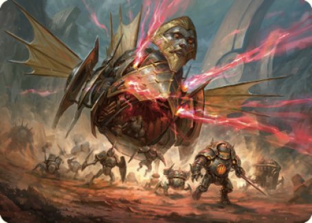 Liberator, Urza's Battlethopter Art Card [The Brothers' War Art Series] | Exor Games Truro