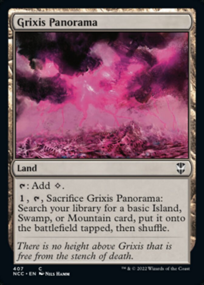 Grixis Panorama [Streets of New Capenna Commander] | Exor Games Truro