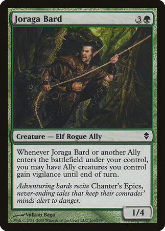 Joraga Bard [Zendikar] | Exor Games Truro
