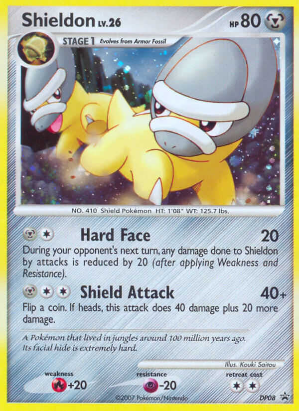 Shieldon (DP08) [Diamond & Pearl: Black Star Promos] | Exor Games Truro