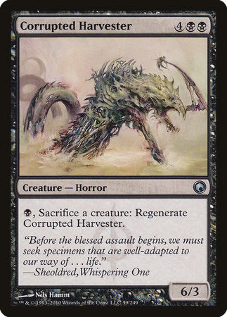 Corrupted Harvester [Scars of Mirrodin] | Exor Games Truro