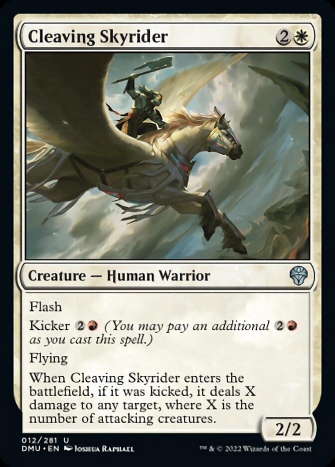 Cleaving Skyrider [Dominaria United] | Exor Games Truro