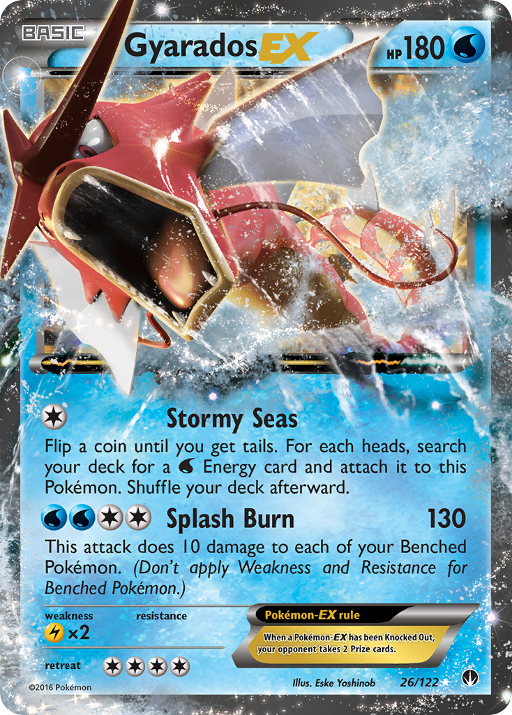 Gyarados EX (26/122) [XY: BREAKpoint] | Exor Games Truro