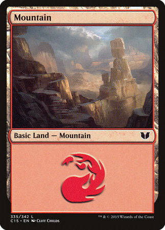 Mountain (335) [Commander 2015] | Exor Games Truro