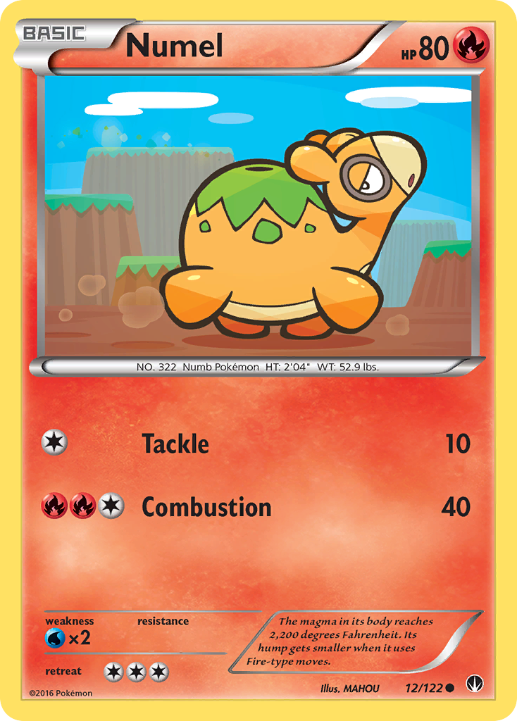 Numel (12/122) [XY: BREAKpoint] | Exor Games Truro