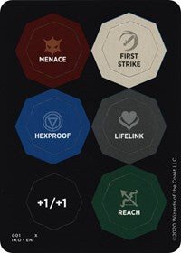 Punch Card Token (001 // 002) [Ikoria: Lair of Behemoths Tokens] | Exor Games Truro