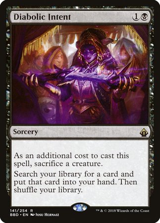 Diabolic Intent [Battlebond] | Exor Games Truro