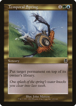 Temporal Spring [Apocalypse] | Exor Games Truro