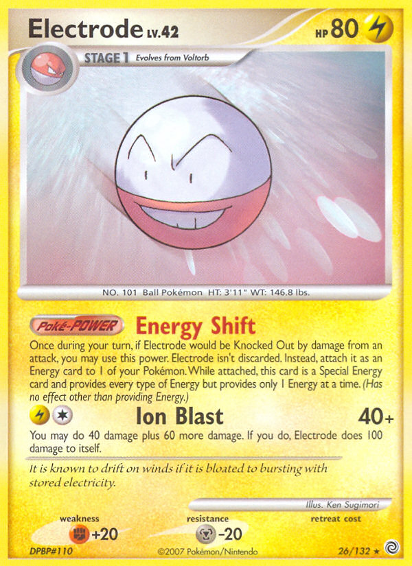 Electrode (26/132) [Diamond & Pearl: Secret Wonders] | Exor Games Truro