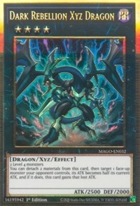 Dark Rebellion Xyz Dragon [MAGO-EN032] Gold Rare | Exor Games Truro