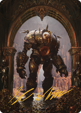 Marut Art Card (Gold-Stamped Signature) [Commander Legends: Battle for Baldur's Gate Art Series] | Exor Games Truro