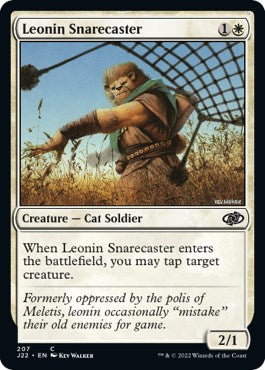 Leonin Snarecaster [Jumpstart 2022] | Exor Games Truro