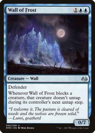 Wall of Frost [Modern Masters 2017] | Exor Games Truro