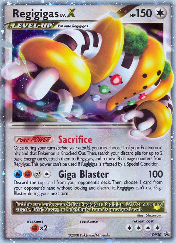 Regigigas LV.X (DP30) [Diamond & Pearl: Black Star Promos] | Exor Games Truro
