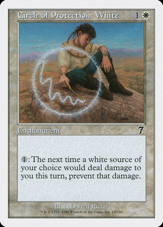 Circle of Protection: White [Seventh Edition] | Exor Games Truro