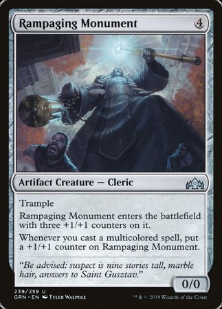 Rampaging Monument [Guilds of Ravnica] | Exor Games Truro