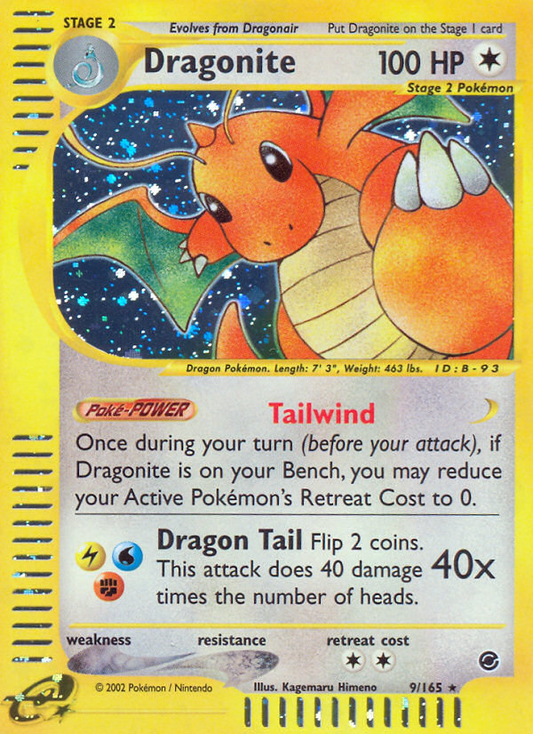 Dragonite (9/165) [Expedition: Base Set] | Exor Games Truro