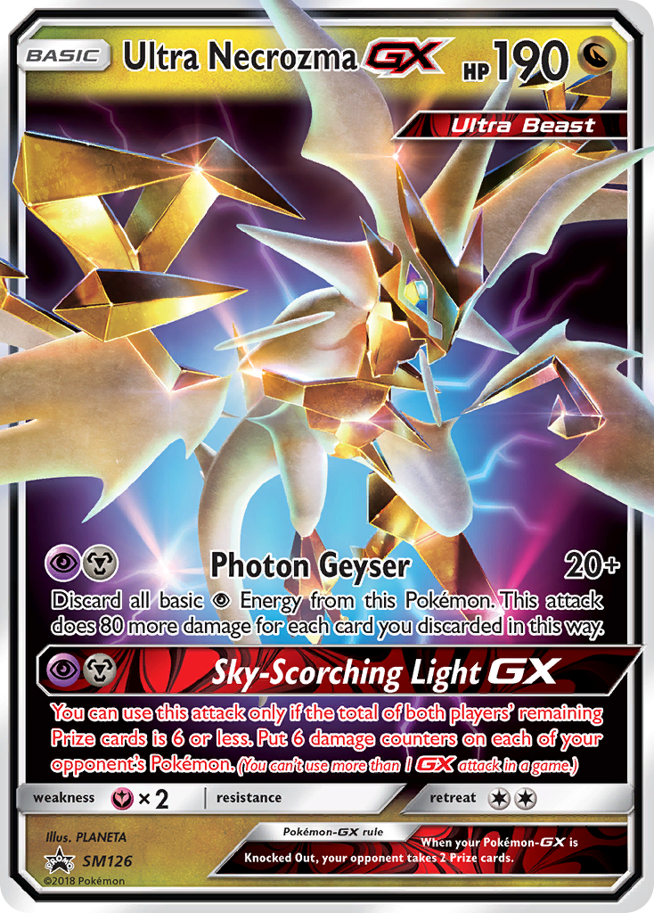 Ultra Necrozma GX (SM126) [Sun & Moon: Black Star Promos] | Exor Games Truro