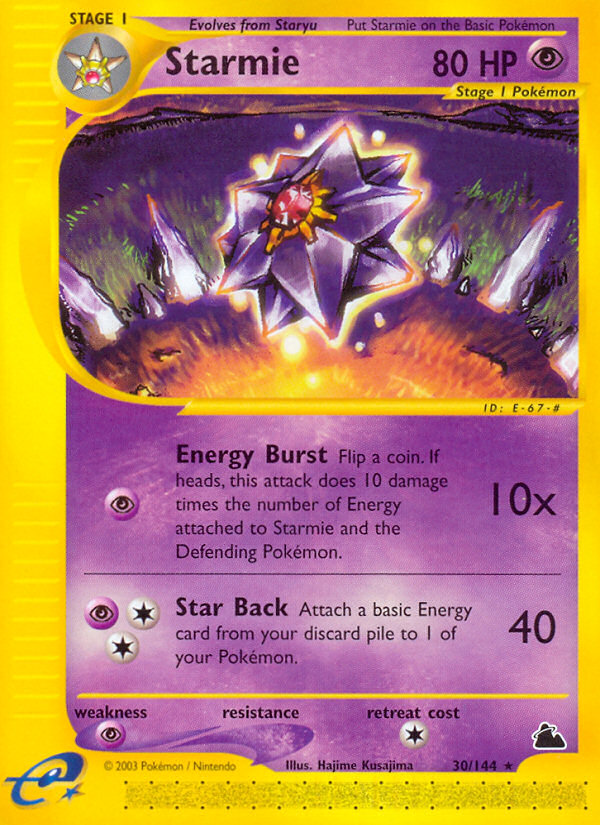 Starmie (30/144) [Skyridge] | Exor Games Truro