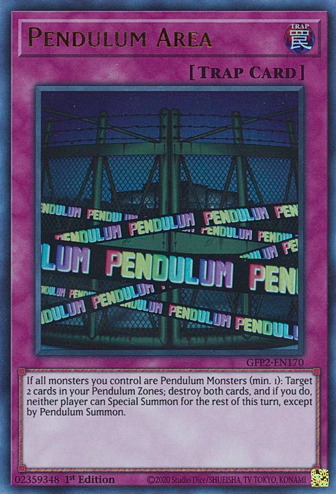 Pendulum Area [GFP2-EN170] Ultra Rare | Exor Games Truro